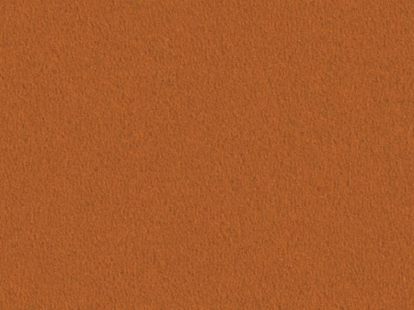 Modena 2G23 kupfer – rechteckige Draufsicht auf warm kupferfarbenen Veloursboden als Meterware